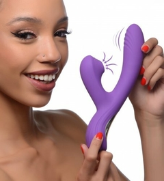 Shivers 30X Vibrador de conejo con succión - morado en internet