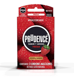 Prudence Condón con sabor – Fresa