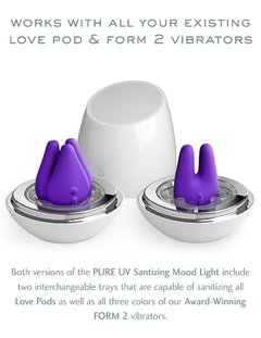 JIMMYJANE Pure UV Sanitizing Mood Light FORM 2 - Ultra-Violet Edition - comprar en línea
