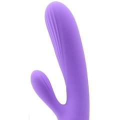 VIBRADOR CON FUNCION DE CALENTAMIENTO Y EMPUJE VIBES OF NEW YORK - PURPLE - Inttimus Sex Shop