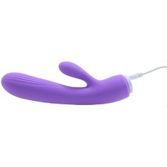 VIBRADOR CON FUNCION DE CALENTAMIENTO Y EMPUJE VIBES OF NEW YORK - PURPLE - tienda en línea