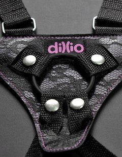 Dillio 6″ Strap-On Suspender Harness Set – Pink - tienda en línea