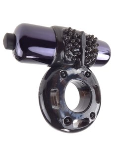 FANTASY C-RINGZ VIBRATING SUPER RING – BLACK - Inttimus Sex Shop