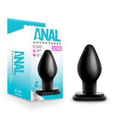 Anal Adventures - XL Plug - Black - Inttimus Sex Shop