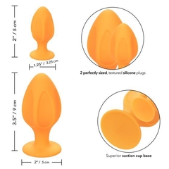 Set de plugs anales Cheeky Probe - Naranja en internet