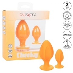 Set de plugs anales Cheeky Probe - Naranja - Inttimus Sex Shop