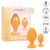 Set de plugs anales Cheeky Probe - Naranja - Inttimus Sex Shop