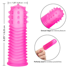 Dedales de silicón texturizados Finger Tingler - Pink en internet