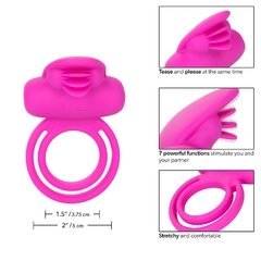 Silicone Rechargeable Dual Clit Flicker - Inttimus Sex Shop