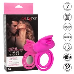 Silicone Rechargeable Dual Clit Flicker - tienda en línea