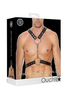 Men's Harness With Metal Bit - Unitalla - comprar en línea