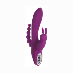 Vibrador triple estimulación Quivers 10X