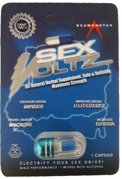 Sex Voltz Pastilla Vigorizante Masculina 24hs