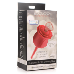 Bloomgasm Rose Buzz 7X Silicona Estimulador De Clítoris Y Vibrador - comprar en línea