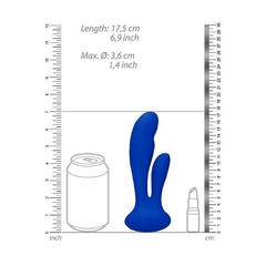 Imagen de Flair Punto g y clitoris - Recargable - Azul