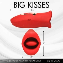 Estimulador de Clítoris Vibrador y Besos Lickgasm Kiss & Tell Mini - tienda en línea