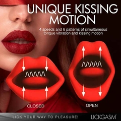 Vibrador de besos de doble extremo Lickgasm Kiss & Tell Pro - comprar en línea
