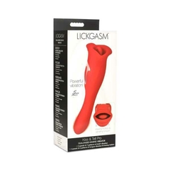 Vibrador de besos de doble extremo Lickgasm Kiss & Tell Pro - comprar en línea