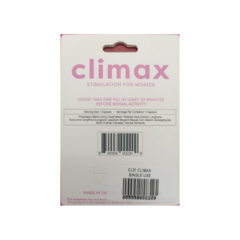 Climax - Pastilla estimulante para mujer - comprar en línea