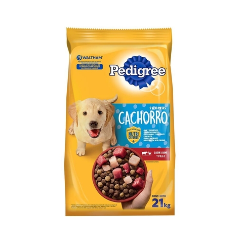 PEDIGREE CACHORRO CARNE, POLLO Y LECHE X 21 KG