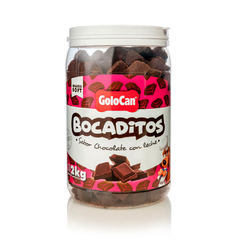 BOCADITOS SUELTOS SABOR CHOCOLATE CON LECHE x 2 KG