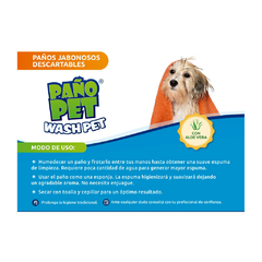 PAÑO PET - WASH PET X6 - comprar online