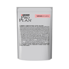 PRO PLAN POUCH GATO ADULTO SALMON EN SALSA en internet