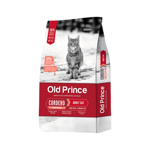 OLD PRINCE GATO CORDERO Y ARROZ ADULTO