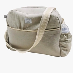 Bolso Maternal Tusor - 100% algodón - 3 Bolsillos - comprar online