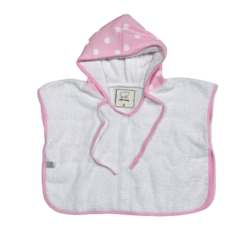 Poncho de toalla - Talles 0 - 2 - 4 - mini baby - accesorios para bebés
