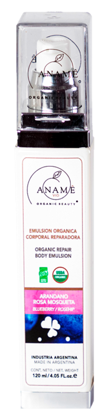 Emulsión Orgánica Corporal Reparadora x 120 ml. - Aname Vio- Cosmética Orgánica Certificada - comprar online
