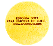 Esponja Soft de Celulosa - Anamê Vio - Cosmética Orgánica Certificada