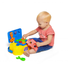 Calesita Mini Banco De Herramientas Tool Kids Amarillo - comprar online