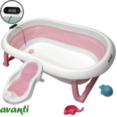 Imagen de BAÑERA PLEGABLE AVANTI WASHING C/REDUC Y TERMÓMETRO | 28 LTS