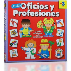 Juego Loteria Infantil Oficios Y Profesiones