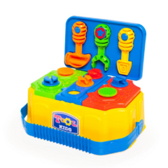 Calesita Mini Banco De Herramientas Tool Kids Amarillo