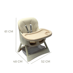 Silla de comer para bebe Avanti con Bandeja Beige - comprar online