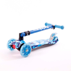 Monopatín infantil Wind Plegable Azul - comprar online