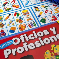 Juego Loteria Infantil Oficios Y Profesiones - tienda online