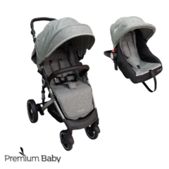 COCHECITO TRAVEL SYSTEM PREMIUM BABY TUTS PRO GRIS - comprar online