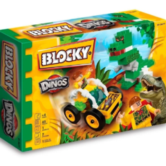 BLOCKY DINOS - 65 PIEZAS