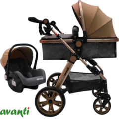 Cochecito 3 en 1 Avanti Alizze Beige