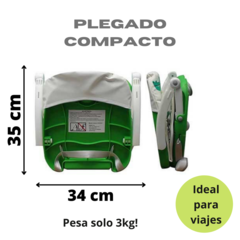 Silla Porta Silla Premium Baby New Candy Verde