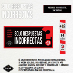 Solo Respuestas Incorrectas - comprar online