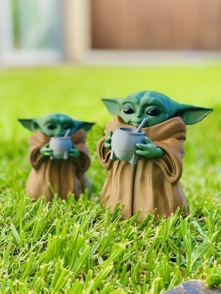Baby Yoda 3D - Comprar em Felpuditos MDQ