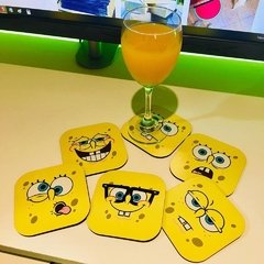 Posavasos Bob Esponja - Pack x6