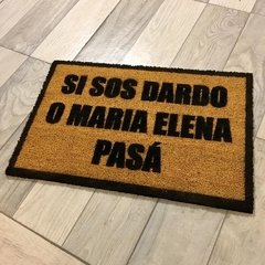 Felpudo COCO - SI SOS DARDO O MARIA ELENA PASÁ ® - comprar online