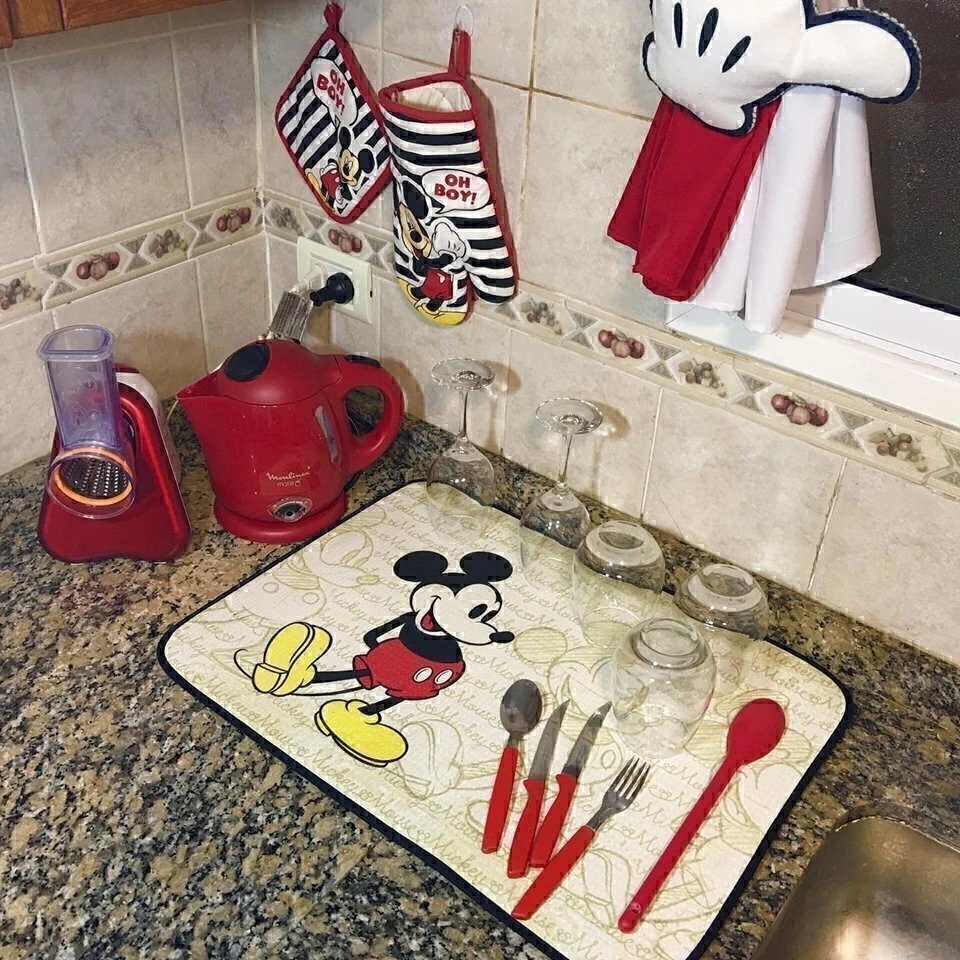 Escurridor de vajilla - RETRO Mickey Mouse*
