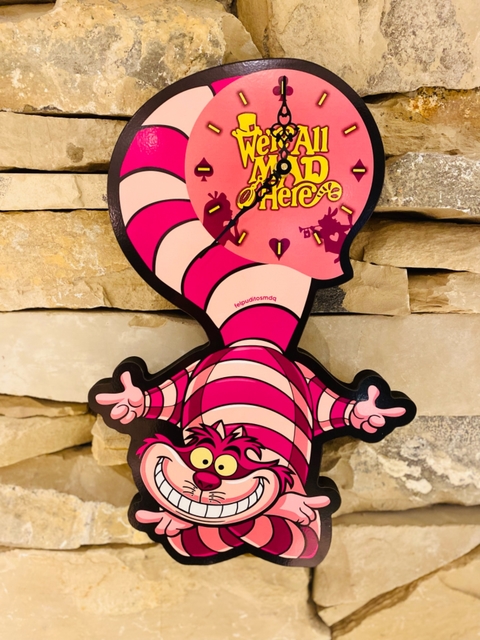 Reloj GATO ALICIA (Cheshire cat) - Alice in wonderland