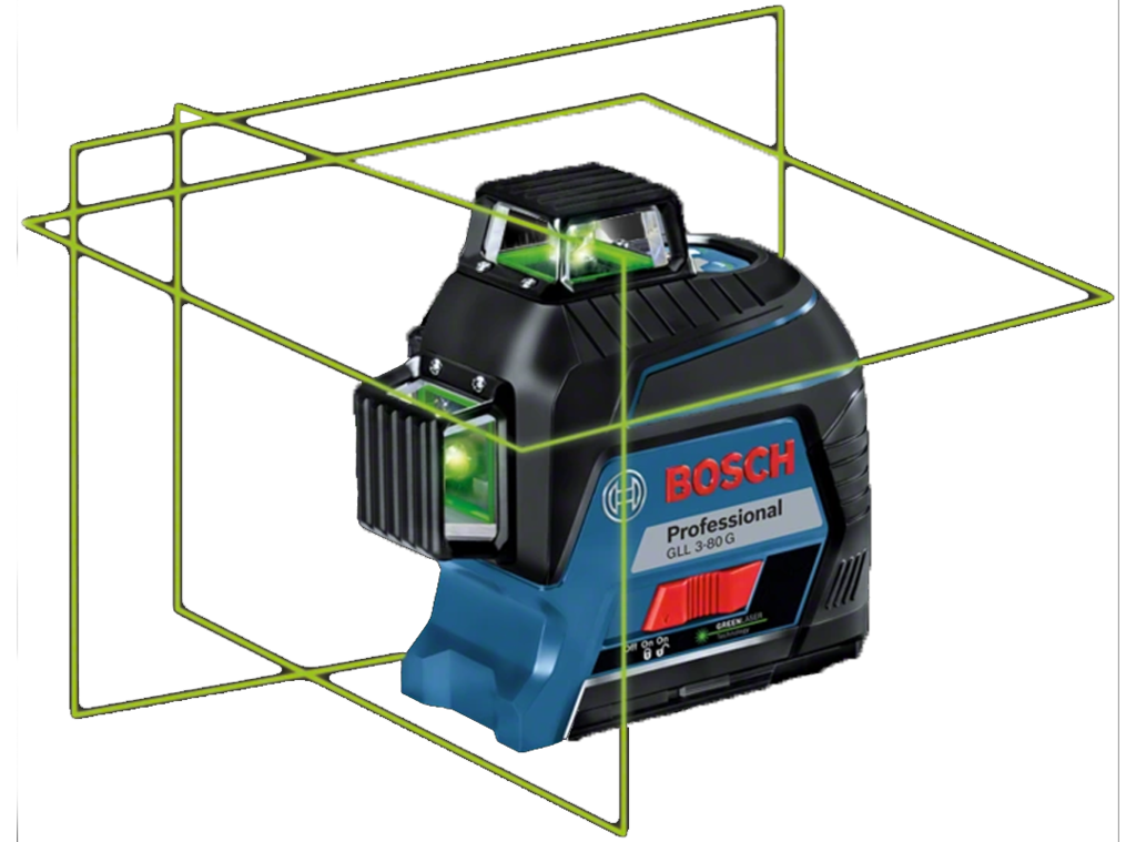 Nivel Laser Bosch GLL 3-80G 3 lineas 360º